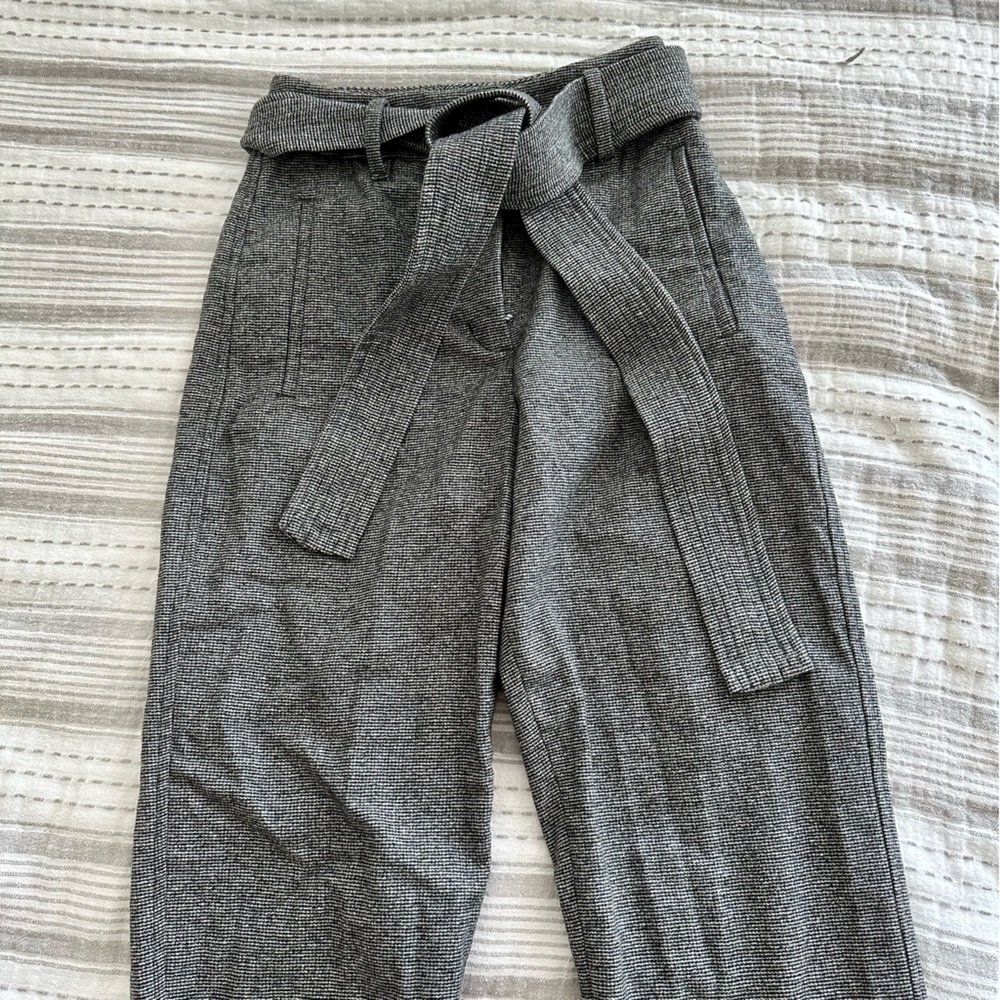 Aritzia Wilfred Gray wool pants